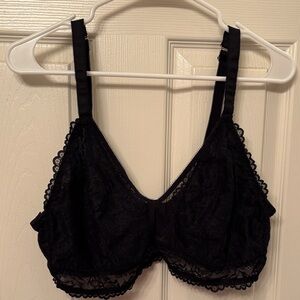 Floral Lace and Mesh Bralette